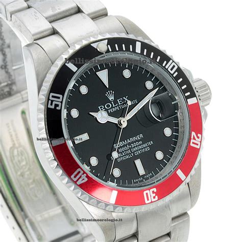 rolex submariner red black bezel.